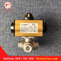 VAN BI INOX 3 NGẢ ĐÓNG MỞ KHÍ NÉN