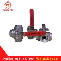 VAN BI INOX 3 CỬA TAY GẠT JAKI