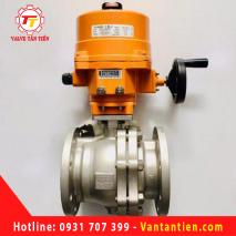 VAN BI INOX MẶT BÍCH ĐIỆN
