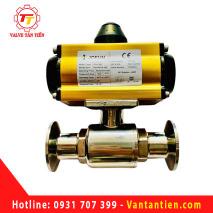 Van bi inox vi sinh khí nén