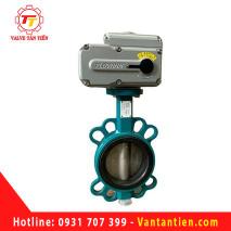 Van bướm gang cách inox 304 điện