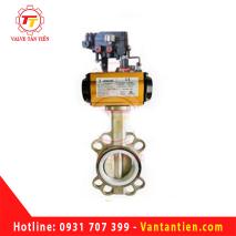 Van bướm inox khí tuyến tính