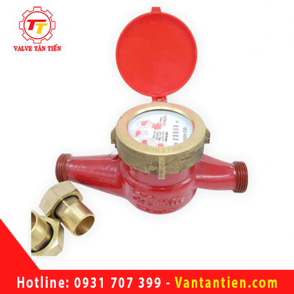 Đồng hồ đo nước nóng nối ren