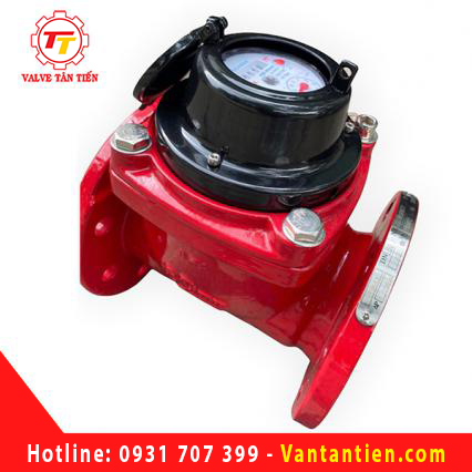 Đồng hồ nước nóng nối bích