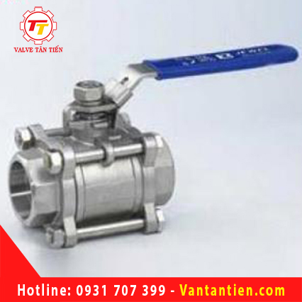 VAN BI INOX 3 MẢNG TAY GẠT