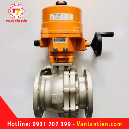 VAN BI INOX MẶT BÍCH ĐIỆN