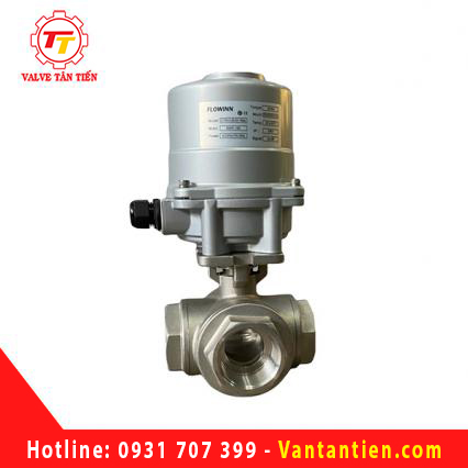 Van bi inox vi sính điều khiển điện