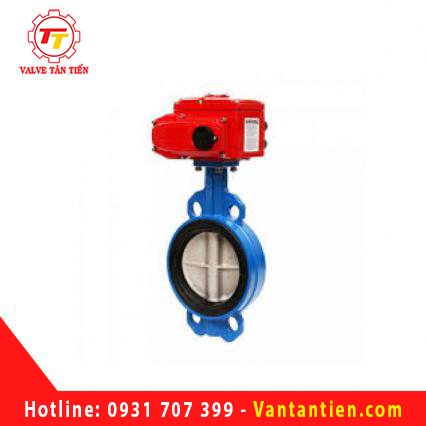 VAN BƯỚM GANG ĐÓNG MỞ ĐIỆN ON/OFF