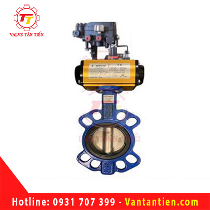 Van bướm gang khí tuyến tính