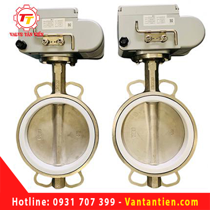 Van bướm inox 304 điện Flowinn