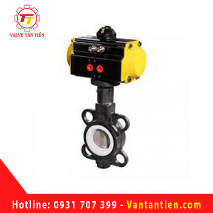 VAN BƯỚM INOX ĐIỀU KHIỂN KHÍ NÉN