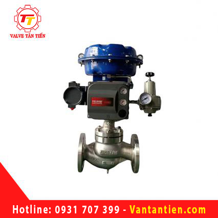 Van cầu hơi inox điều khiển khí nén