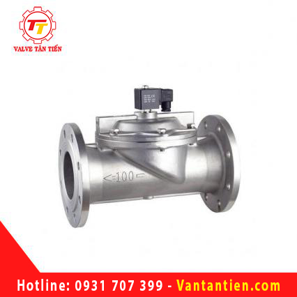 VAN ĐIỆN TỪ INOX MẶT BÍCH