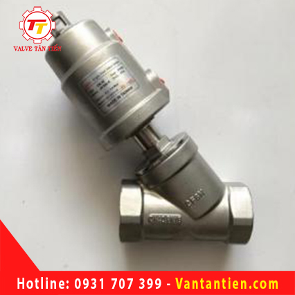 VAN XIÊN INOX ĐIỀU KHIỂN BẰNG KHÍ NÉN